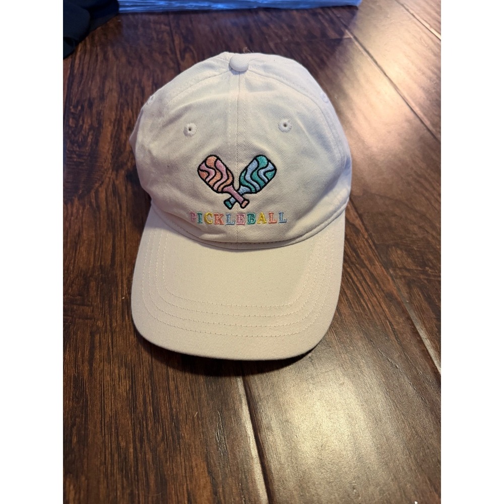 Frasier Sterling Sport Pickleball Hat Cream Embroidered Baseball Cap‎ Adjustable